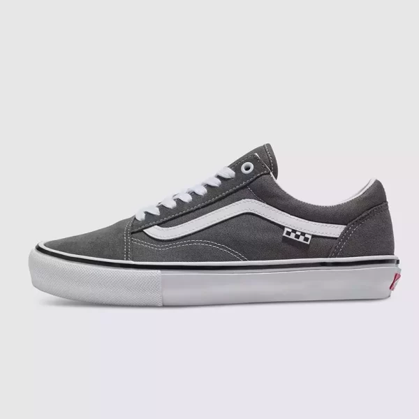 Tênis Vans Ols Skool Pewter White
