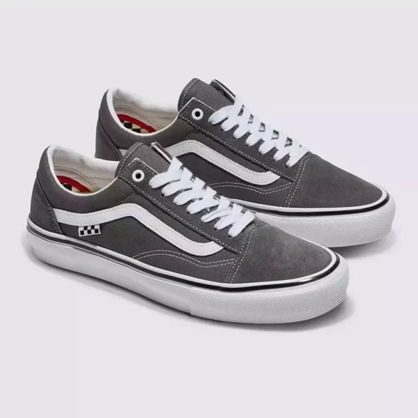 Tênis Vans Ols Skool Pewter White - Imagem 2