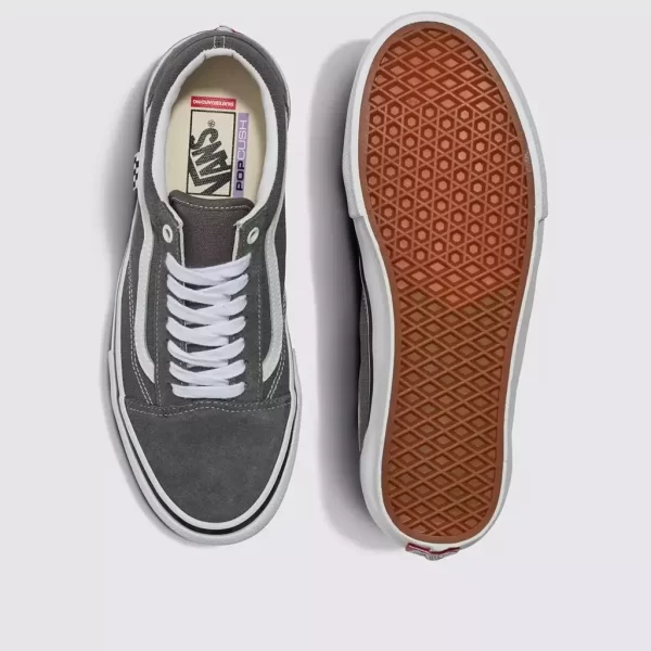 Tênis Vans Ols Skool Pewter White - Imagem 3